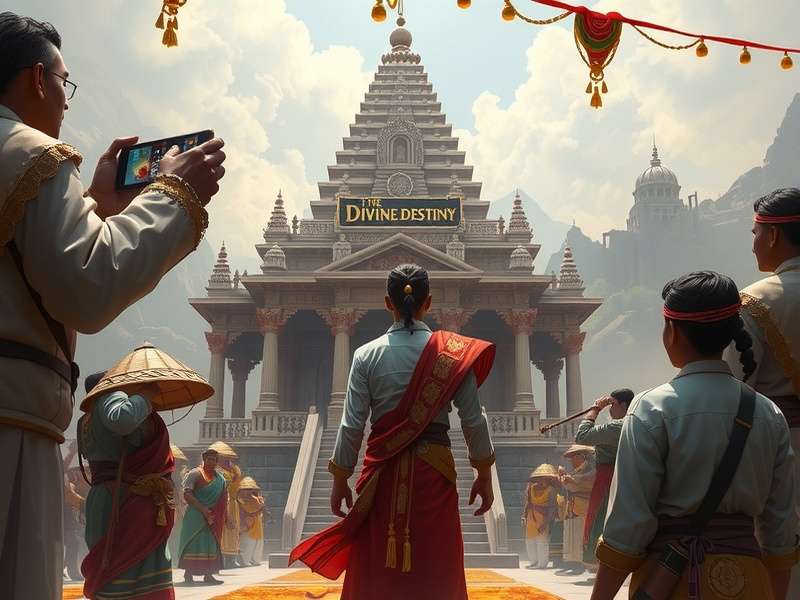 Divine Destiny players meeting at gaming convention